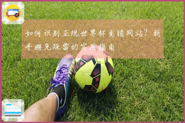 如何识别正规世界杯竞猜网站？新手避免踩雷的实用指南